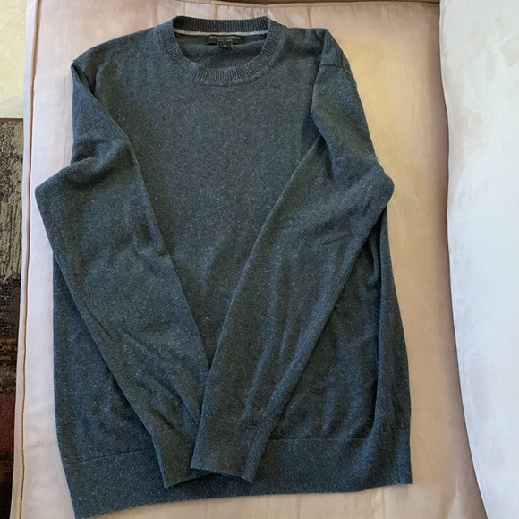 Banana Republic Other - BANANA REPUBLIC.Long Sleeve,Dark Slate Gray Lightweight Sweater.Silk/Lin…